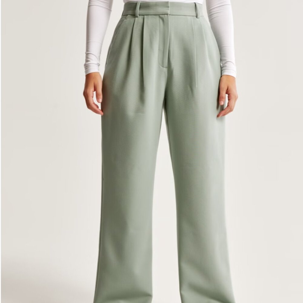 Abercrombie & Fitch Sage Wide Leg Pants